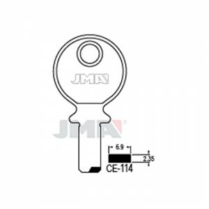 Ključ cilindar specijal CE-114 ( CE42 ERREBI / CE131 SILCA )