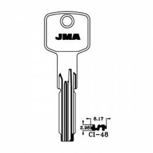 Ključ cilindar specijal CI-48 ( AU57L ERREBI / AB48 SILCA )