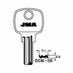 Ključ cilindar specijal DOM-39 ( DM83 ERREBI / DM128 SILCA )