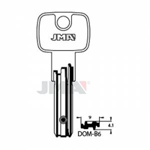 Ključ cilindar specijal DOM-B6 ( DM102 ERREBI / DM144 SILCA )