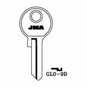 Ključ cilindrični GLO-9D ( GO12R ERREBI / GL17R SILCA )