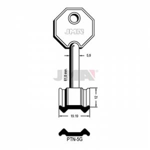 Ključ POTENT pumpa PTN-5G ( 1PN12 ERREBI / 5PT11 SILCA )