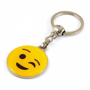 Privjesak za ključeve metalni SMILE mod.1
