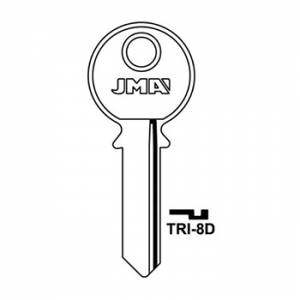 Ključ cilindrični TRI-8D ( TR2R ERREBI / TL4 SILCA )