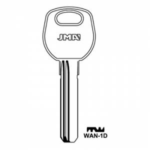 Ključ cilindar specijal WAN-1D ( 	WAN1R ERREBI / WJ1R SILCA )