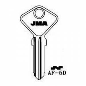 Ključ auto bez plastike AF-5D ( 124-8 ERREBI / AF4D SILCA )