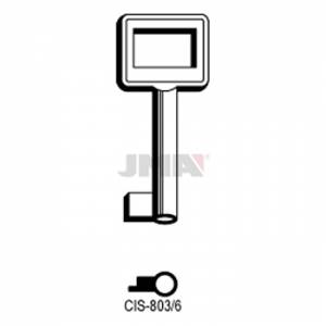Ključ za ormariće šuplji CIS-803/6 ( 803/6 ERREBI )