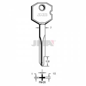 Ključ križni  FM-2X ( FMX70 ERREBI / XF2 SILCA )