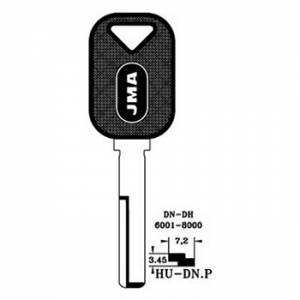 Ključ auto sa plastikom specijal HU-DNP ( HF62RP157 ERREBI / HU57RP SILCA )