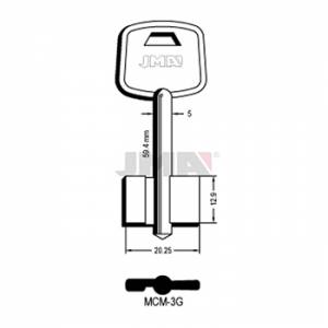 Ključ dvostrani puni MCM-3G msg L=60 / FI 5 mm. ( IMD3 ERREBI )