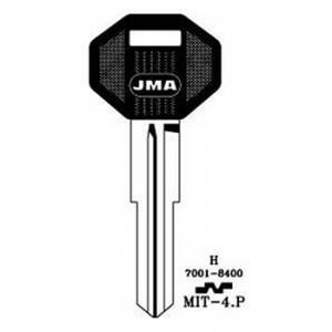 Ključ auto sa plastikom MIT-4P ( MIT3P36 ERREBI / MIT4RP SILCA )