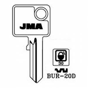 Ključ cilindrični BUR-20D ( BG38 ERREBI / BUR62 SILCA )