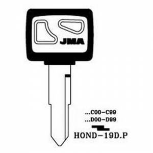 Ključ auto sa plastikom HOND-19DP ( HON39RP SILCA )