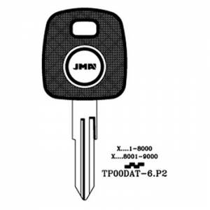 Ključ za transponder DAT-6P2 ( T00NS5P ERREBI / NSN11T0 SILCA )