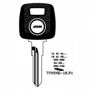 Ključ za transponder NE-18P1 ( T00NE61P ERREBI / NE51T0 SILCA )