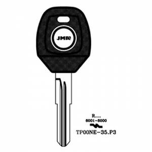 Ključ za transponder NE-35P3 ( T00NE80P ERREBI / NE77RT0 SILCA )