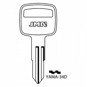 Ključ auto bez plastike YAMA-34D ( YA38R ERREBI )