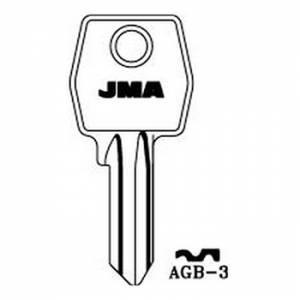 Ključ cilindrični AGB-3 ( AGB4S ERREBI / AGB2R SILCA )