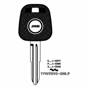 Ključ za transponder TOYO-20DP ( T00TY40RP ERREBI / 	TOY41RT0 SILCA )