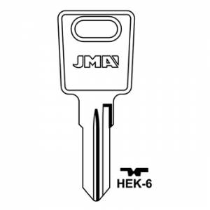 Ključ cilindrični HEK-6 ( HE5 ERREBI / HN7 SILCA )