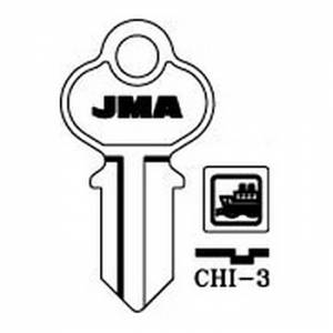 Ključ CHICAGO CHI-3 ( CHI6 ERREBI / CH4 SILCA )