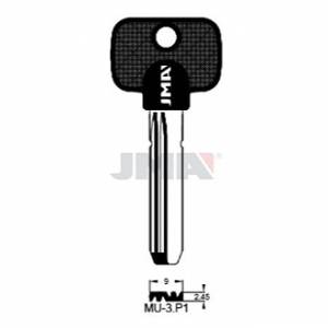 Ključ cilindar specijal MU-3P ( MLT1RP176 ERREBI / MTK4RP SILCA )