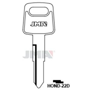 Ključ auto bez plastike HOND-22D ( HD25R ERREBI / HON24 SILCA )