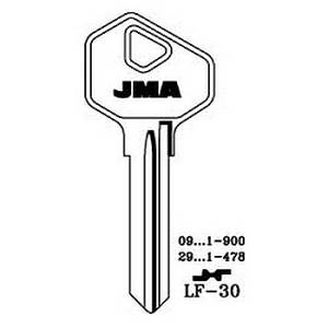 Ključ cilindrični LF-30 ( LF38 ERREBI / LF39 SILCA )