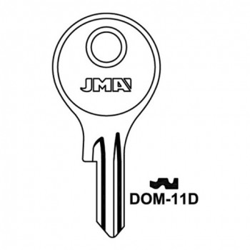 Ključ cilindrični DOM-11D ( DM14 ERREBI / DM10 SILCA )