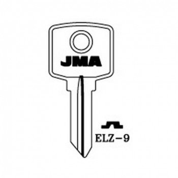 Ključ cilindrični ELZ-9 ( EZ11 ERREBI / EL25 SILCA )