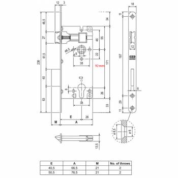 AGB brave PATENT GRANDE , cilindar – standard 92 mm.