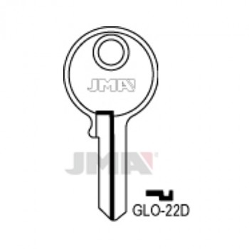 Ključ cilindrični GLO-22D ( GO1R ERREBI / GL1 SILCA )