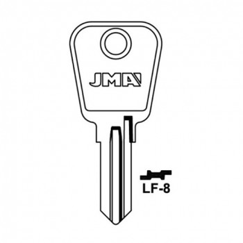 Ključ cilindrični LF-8 ( LF23 ERREBI / LF22 SILCA )
