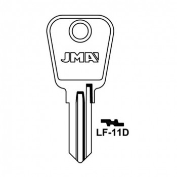 Ključ cilindrični LF-11D ( LF25R ERREBI / LF23R SILCA )