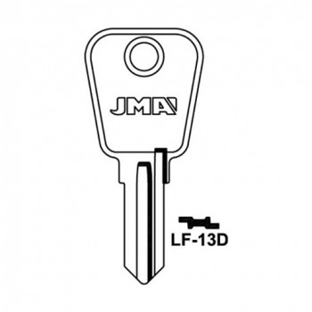Ključ cilindrični LF-13D ( LF47R ERREBI / LF20R SILCA )