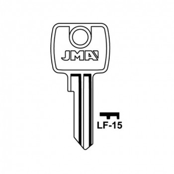 Ključ cilindrični LF-15 ( LF10AR ERREBI / LF4 SILCA )