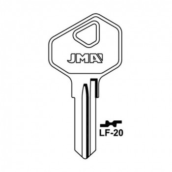 Ključ cilindrični LF-20 ( LF36 ERREBI / LF27 SILCA )