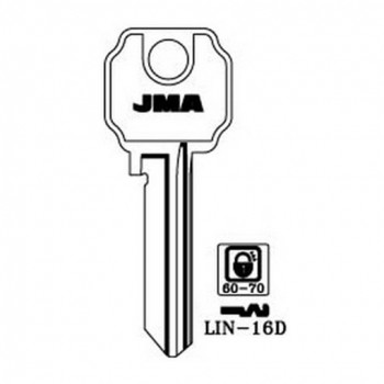 Ključ cilindrični LIN-16D ( LI13 ERREBI / LC15 SILCA )