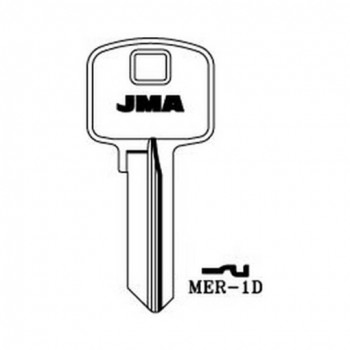 Ključ cilindrični MER-1D ( MR9 ERREBI / MER8 SILCA )