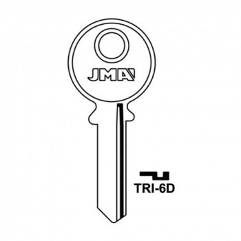 Ključ cilindrični TRI-6D ( TR4R ERREBI / TL7 SILCA )