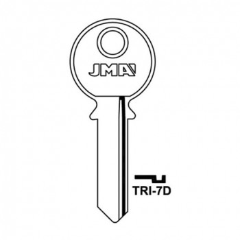 Ključ cilindrični TRI-7D ( TR1R ERREBI / TL1 SILCA ) 