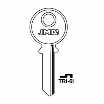 Ključ cilindrični TRI-6I ( TR4 ERREBI / TL7R SILCA )