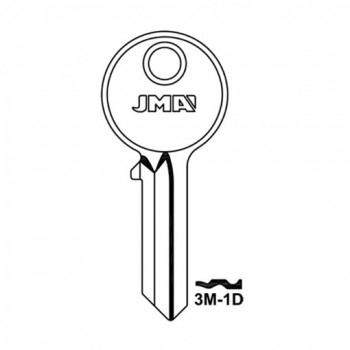 Ključ cilindrični 3M-1D ( TRM1 ERREBI /  TRM2 SILCA )