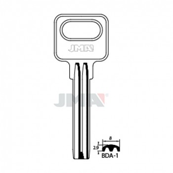Ključ cilindar specijal BDA-1 ( MAS2 ERREBI / BAE1 SILCA )