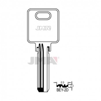 Ključ cilindar specijal BEY-2D ( BEY2 ERREBI / BEY2R SILCA )