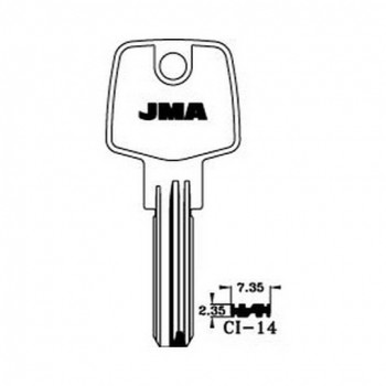 Ključ cilindar specijal CI-14 ( AU51 ERREBI )