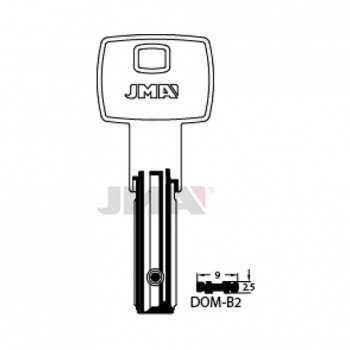 Ključ cilindar specijal DOM-B2 ( DM106 ERREBI / DM145 SILCA )