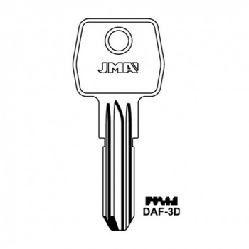 Ključ cilindar specijal DAF-3D ( DF3 ERREBI / DF4R SILCA )