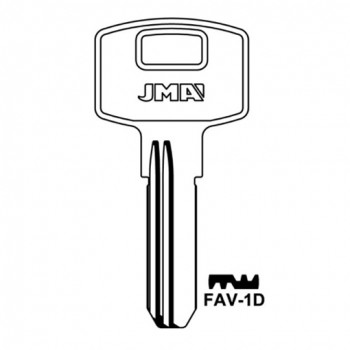 Ključ cilindar specijal FAV-1D ( FAV1R ERREBI / FVR2R SILCA )
