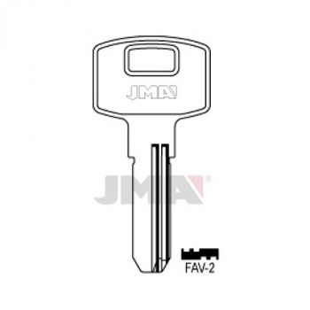 Ključ cilindar specijal FAV-2 ( FAV2 ERREBI / FVR1SILCA )